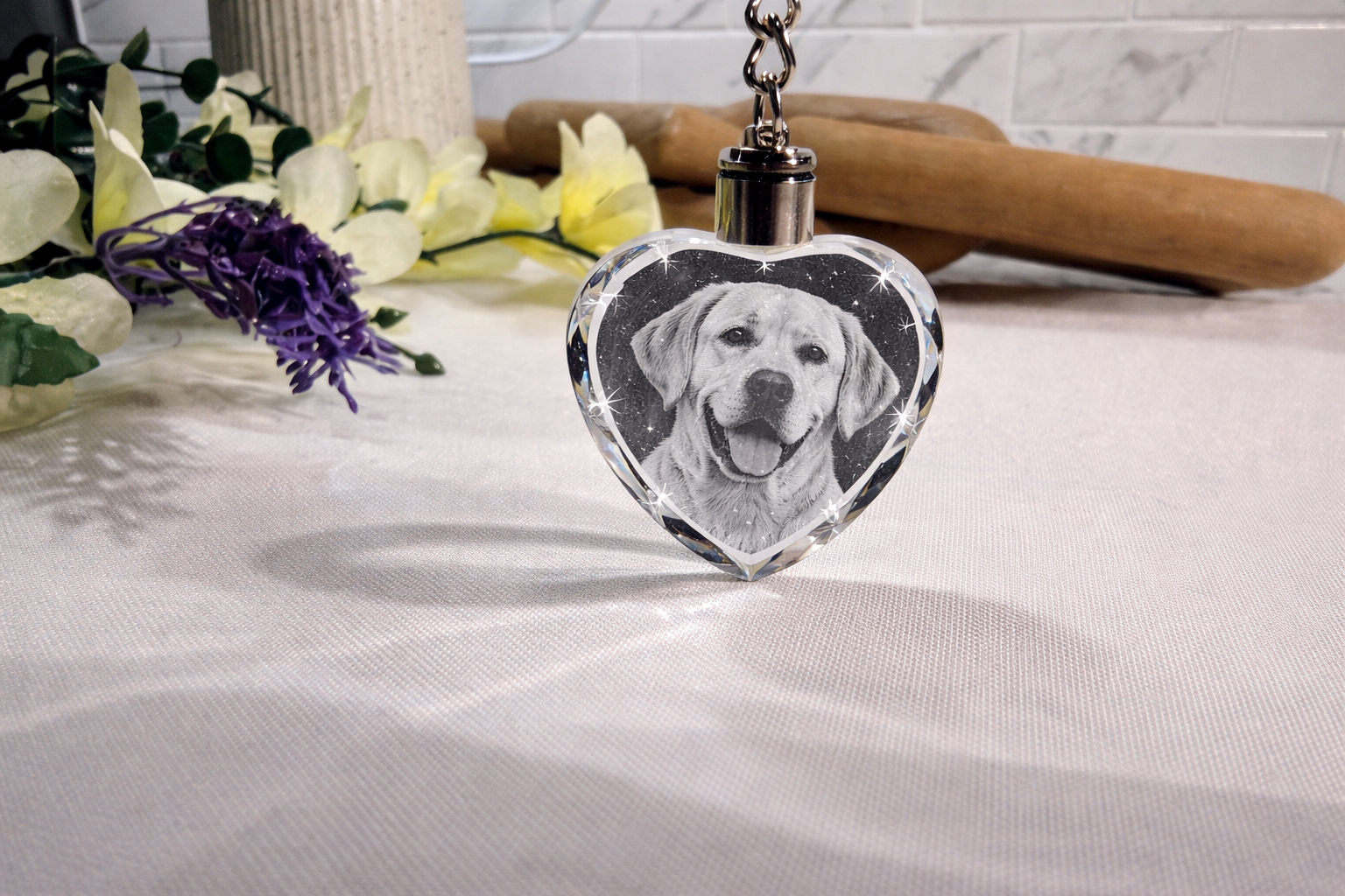 3d personalized crystal heart keychain 3d personalized crystal heart keychain